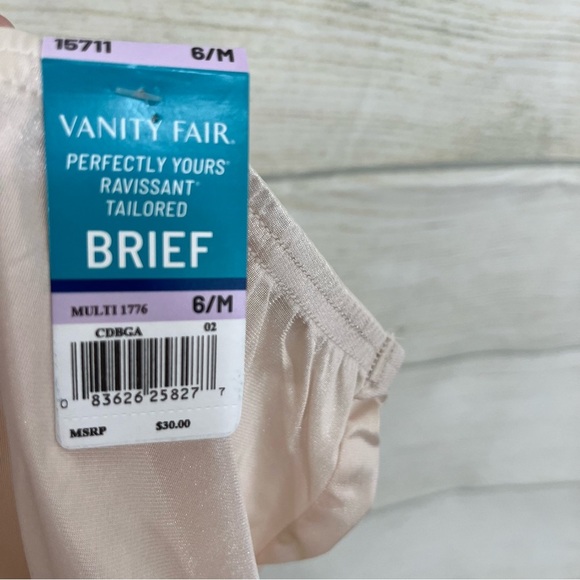 Vanity Fair Briefs 3 Pair Multicolor - Picture 5 of 6